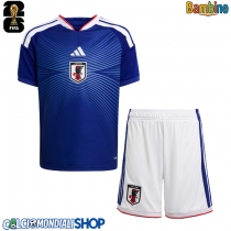 Maglie da calcio Giappone Prima Maglia Bambino Mondiali 2026  Manica Corta + Pantaloni corti)